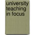 University Teaching In Focus