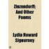 Zinzendorff; And Other Poems