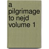 A Pilgrimage to Nejd Volume 1 door Lady Anne Blunt