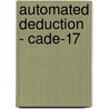 Automated Deduction - Cade-17 door David A. McAllester