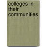 Colleges in Their Communities door Niace