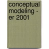 Conceptual Modeling - Er 2001 door S. Jajodia