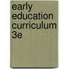 Early Education Curriculum 3E by Hilda L. Jackman