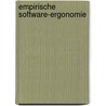 Empirische Software-Ergonomie door Franz J. Heeg