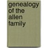Genealogy of the Allen Family