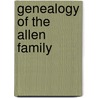 Genealogy of the Allen Family door United States Government