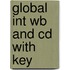 Global Int Wb And Cd With Key