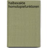 Halbexakte Homotopiefunktoren door Albrecht Dold
