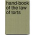 Hand-Book of the Law of Torts