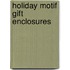 Holiday Motif Gift Enclosures