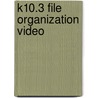 K10.3 File Organization Video by Delmar Learning