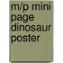 M/P Mini Page Dinosaur Poster