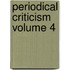 Periodical Criticism Volume 4