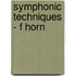 Symphonic Techniques - F Horn