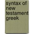 Syntax Of New Testament Greek