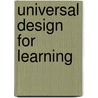 Universal Design for Learning door Council for Exceptional C