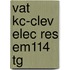Vat Kc-Clev Elec Res Em114 Tg