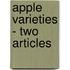 Apple Varieties - Two Articles