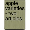 Apple Varieties - Two Articles door Frank Albert Waugh