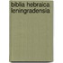 Biblia Hebraica Leningradensia