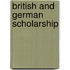 British and German Scholarship