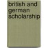 British and German Scholarship