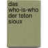 Das Who-Is-Who Der Teton Sioux
