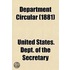 Department Circular Volume 141