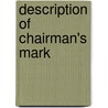 Description of Chairman's Mark by United States Government