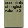 Essentials of English Volume 2 by Henry Carr Pearson