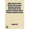 Ethnic Groups In Peru: Mestizo door Books Llc