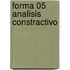 Forma 05 Analisis Constractivo