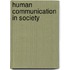 Human Communication in Society