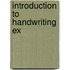 Introduction to Handwriting Ex