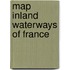 Map Inland Waterways of France