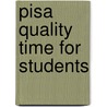 Pisa Quality Time For Students door Not Available