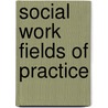 Social Work Fields Of Practice door Karen M. Sowers