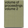 Volume of Proceedings Volume 2 door Music Teachers National Association