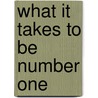 What It Takes To Be Number One door Vince Lombardi