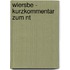 Wiersbe - Kurzkommentar Zum Nt
