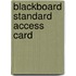 Blackboard Standard Access Card