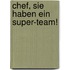 Chef, Sie haben ein Super-Team!