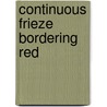 Continuous Frieze Bordering Red door Michelle Naka Pierce