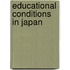Educational Conditions in Japan