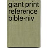 Giant Print Reference Bible-niv door Zondervan Publishing