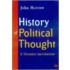 History Of Political Thought Pr