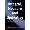 Integral Measure and Derivative door Georgi E. Shilov