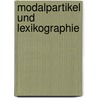 Modalpartikel und Lexikographie door Ulrike Bastert