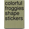 Colorful Froggies Shape Stickers door Dj Inkers