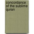 Concordance Of The Sublime Quran